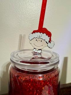 Charlie Brown Straw Topper