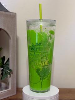 24 oz Lava Drip Tumbler Psalm 139:14 Verse (limited edition)