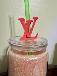LV Straw Topper