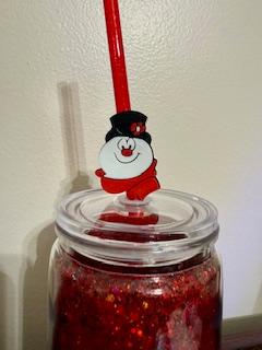 Frosty Straw Topper