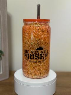 16 oz Snow Globe Tumbler