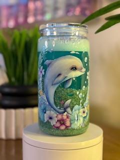 16 oz beach tumbler