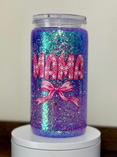 16 Custom Still Flow Tumbler with Mama Decal