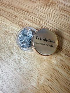 Sample Silver Foil Flakes