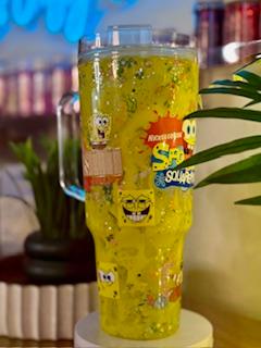 30 lava tumbler with a handle