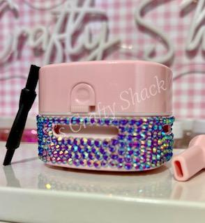 Pink Bling (Dark Amethyst) Desktop Vaccum Cleaner
