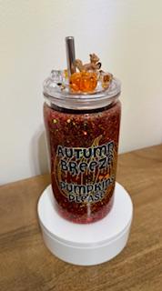 16 oz Acrylic Fall Tumbler 1 of a kind & limited edition