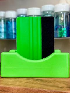 Apple Green Silicone Cup Cradle & Squeegee
